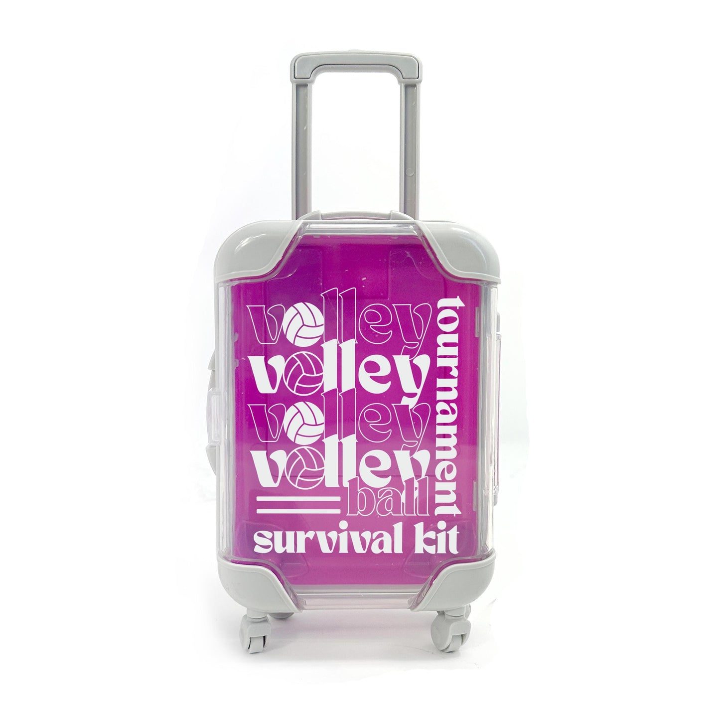 volleyball tournament nationals competition survival kit cute travel mini suitcase favor kit for club volleyball favors nationals 2025