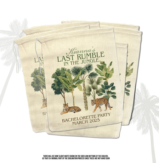bachelorette party rumble in the jungle recovery party favors for theme jungle bachelorette party favor hangover survival kit filled / empty