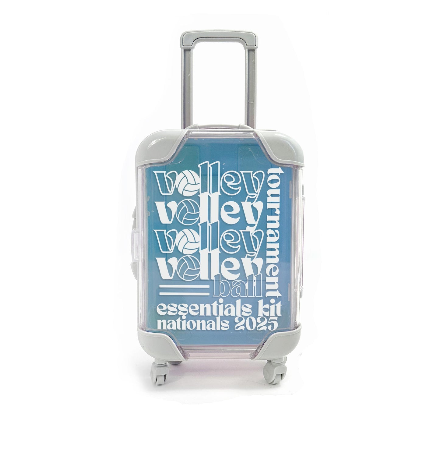 volleyball tournament nationals competition survival kit cute travel mini suitcase favor kit for club volleyball favors nationals 2025