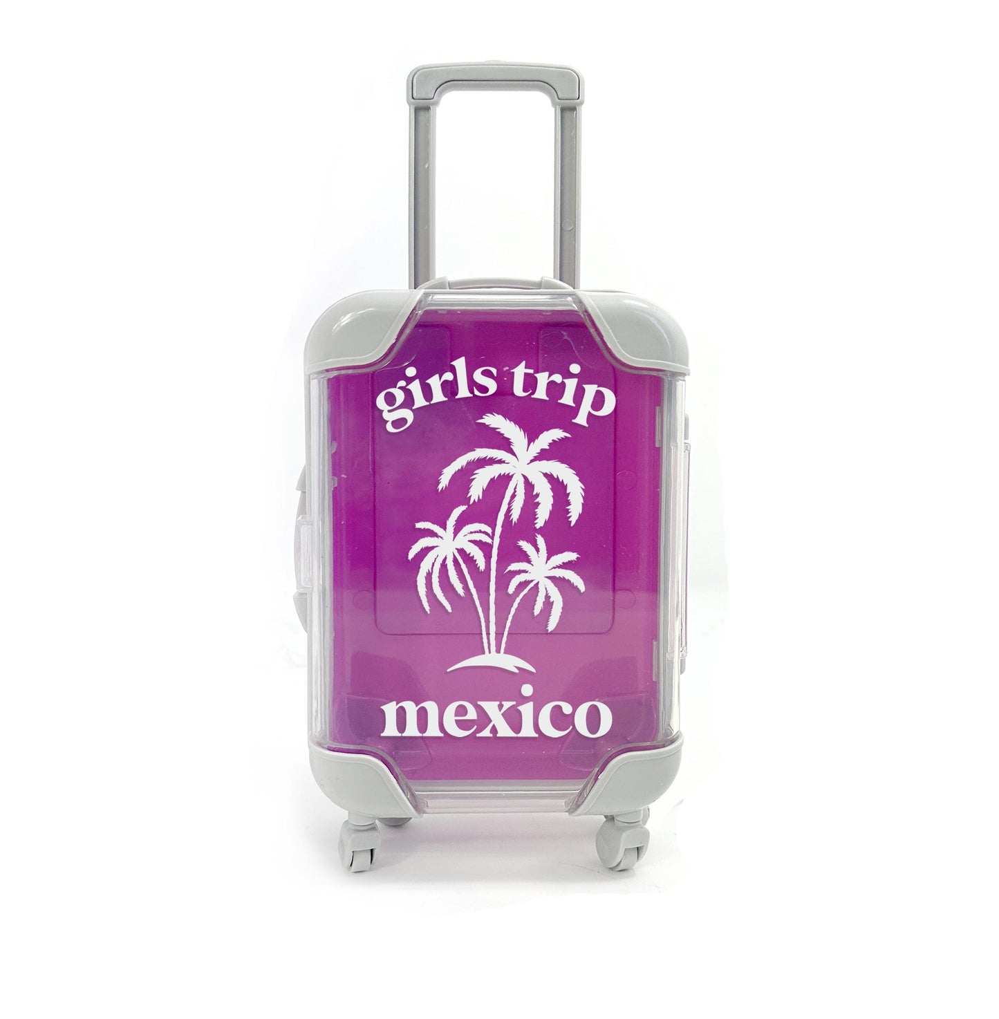 mexico girls trip travel mini suitcase party favors travel kit birthday girls destination travel kit birthday girls trip survival kit