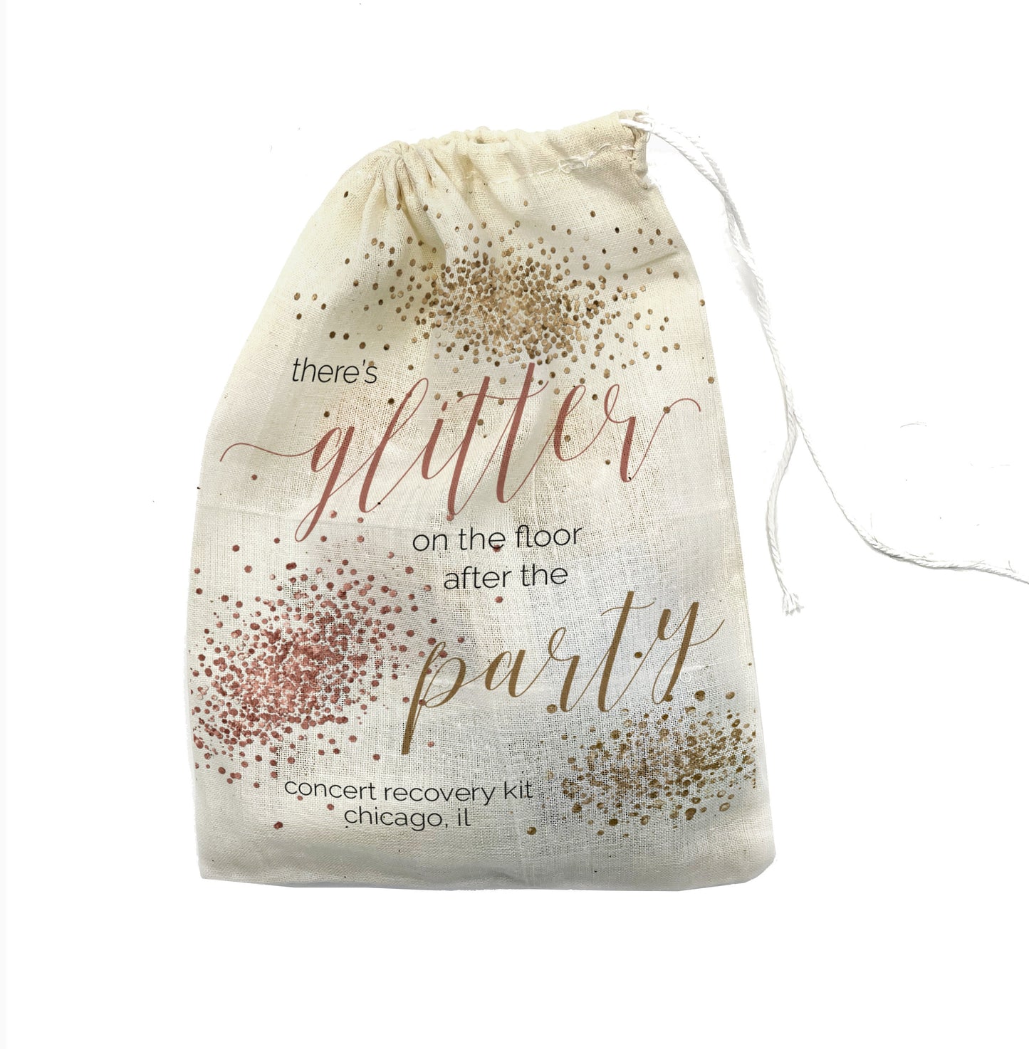 glitter on the floor after the party recovery kit survival kit party kit for bachelorette party concert taylor swift fun concert favor gifts