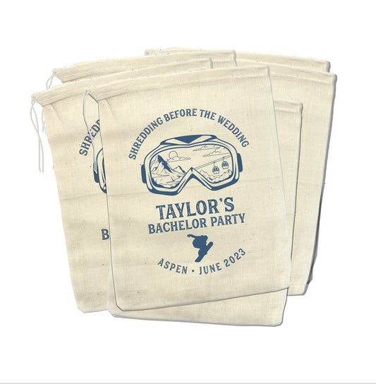 bachelor party | Shredding Before Wedding hangover kit snowboarding | milestone birthday trip hangover kit beer bachelor party favors