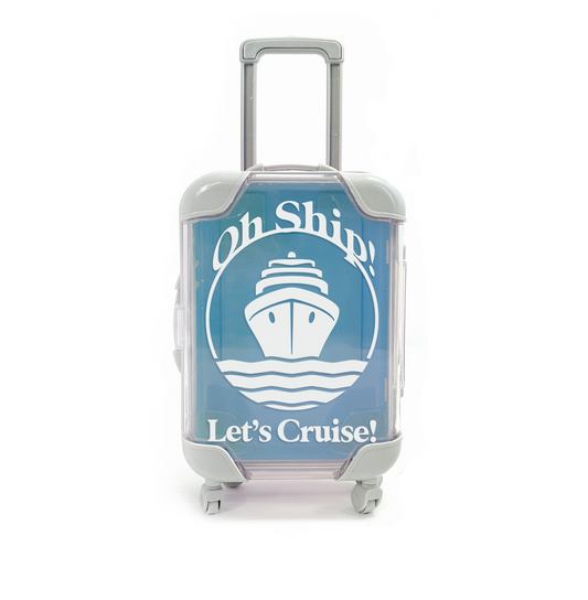 Cruise Kit Mini Suitcase Favors | Travel Gift Bags for Cruise Friends & Travel Partners