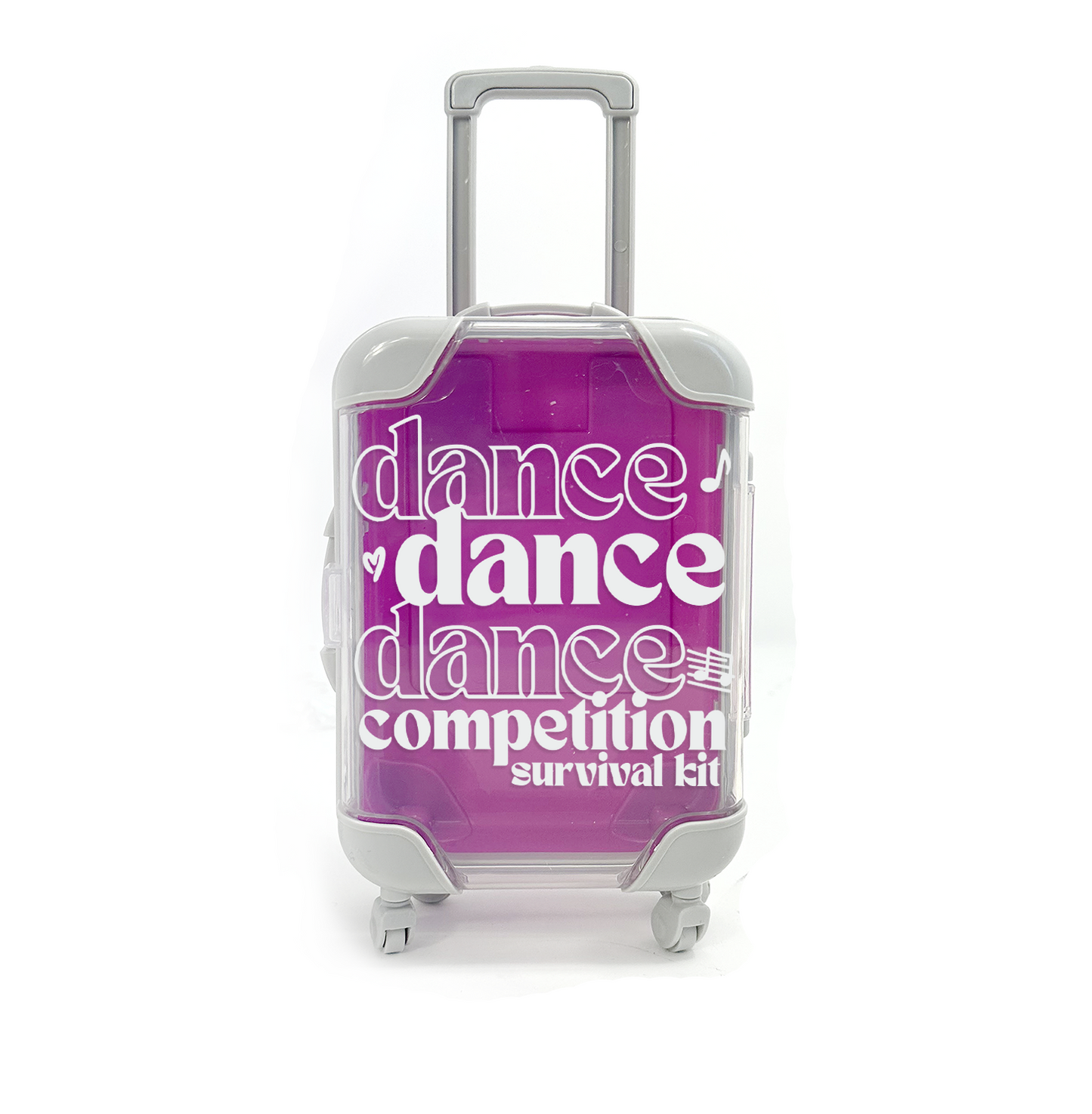 dance competition survival kit cute travel competition mini suitcase favor kit for dancers travel dance competition care kit favor