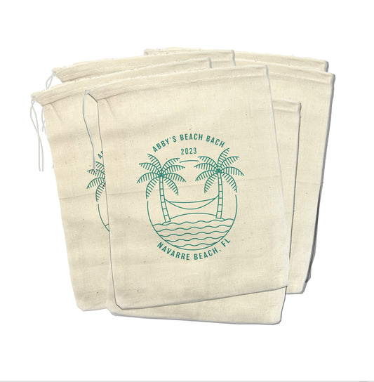 tropical beach bach favor kit bags hangover beauty bags for bachlorette beach party favor kit hangover kit survival kit simple beach favors