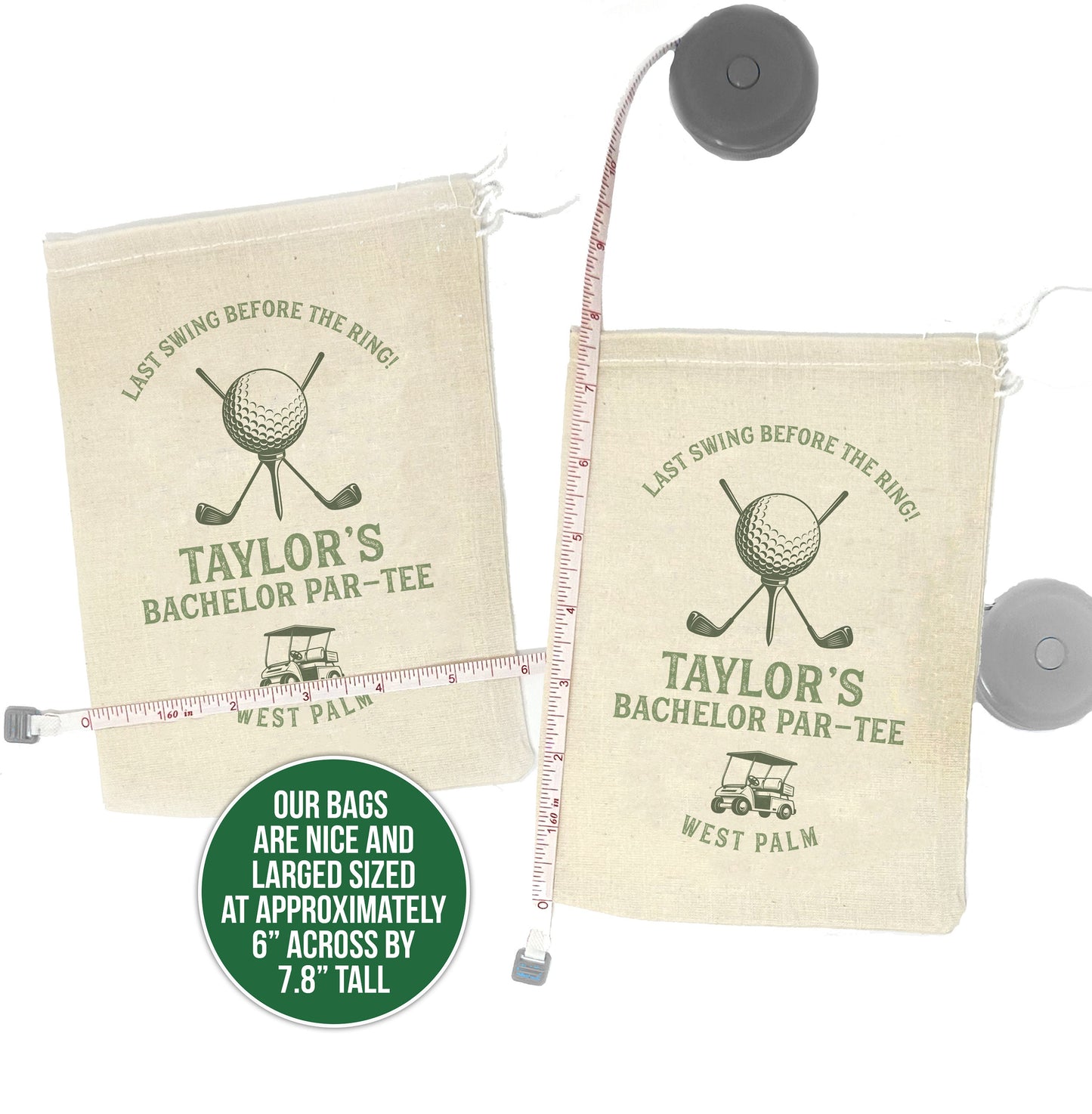 Last Swing Before Ring Golf Hangover Kit | bachelor party | Golf par-tee | milestone birthday trip hangover kit beer bachelor party favors