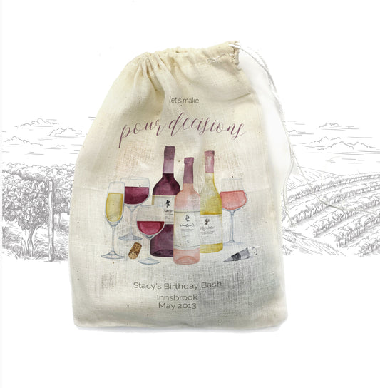 50th birthday party favors hangover kit survival kit winery themed birthday party hangover rally kit bag for the morning after the party