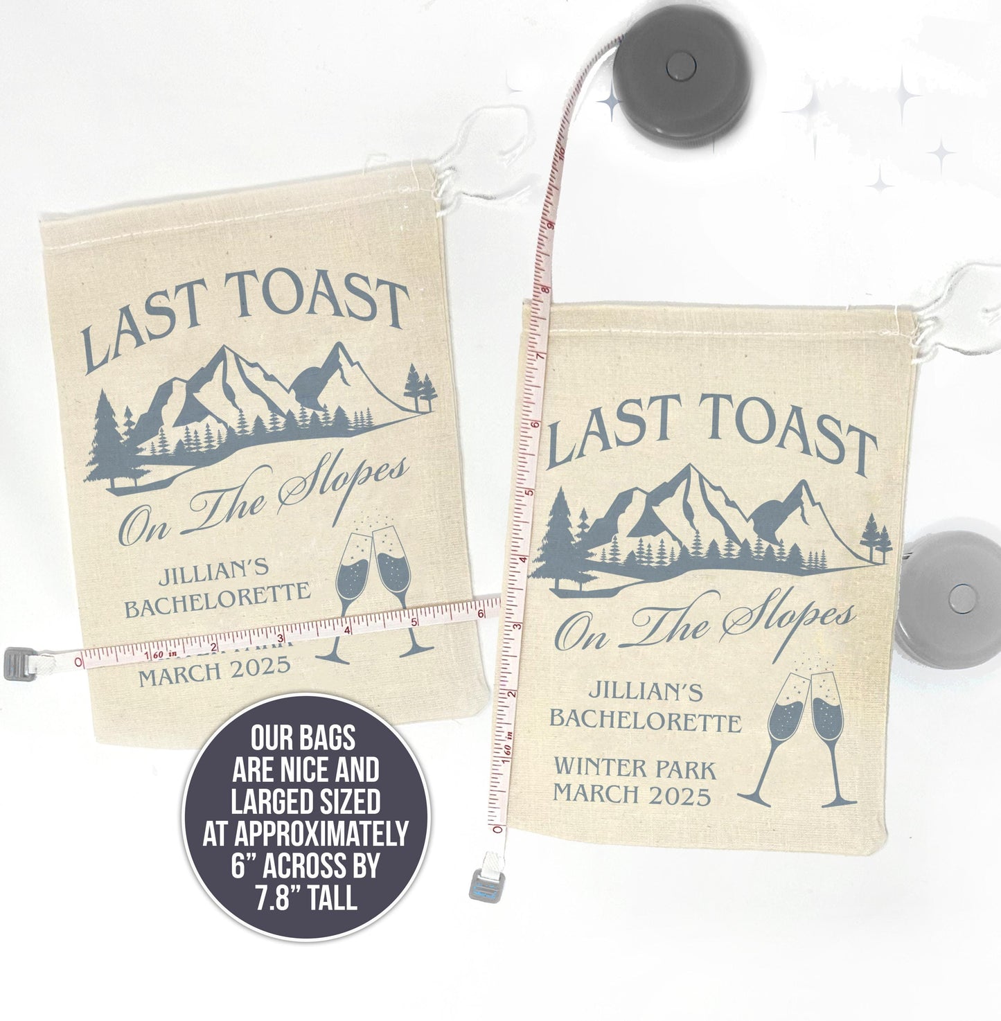 Last toast on the slopes Bachelorette Party Recovery Kits The Bach Club Bachelorette Bachelorette Favors Personalized Luxury Bachelorette