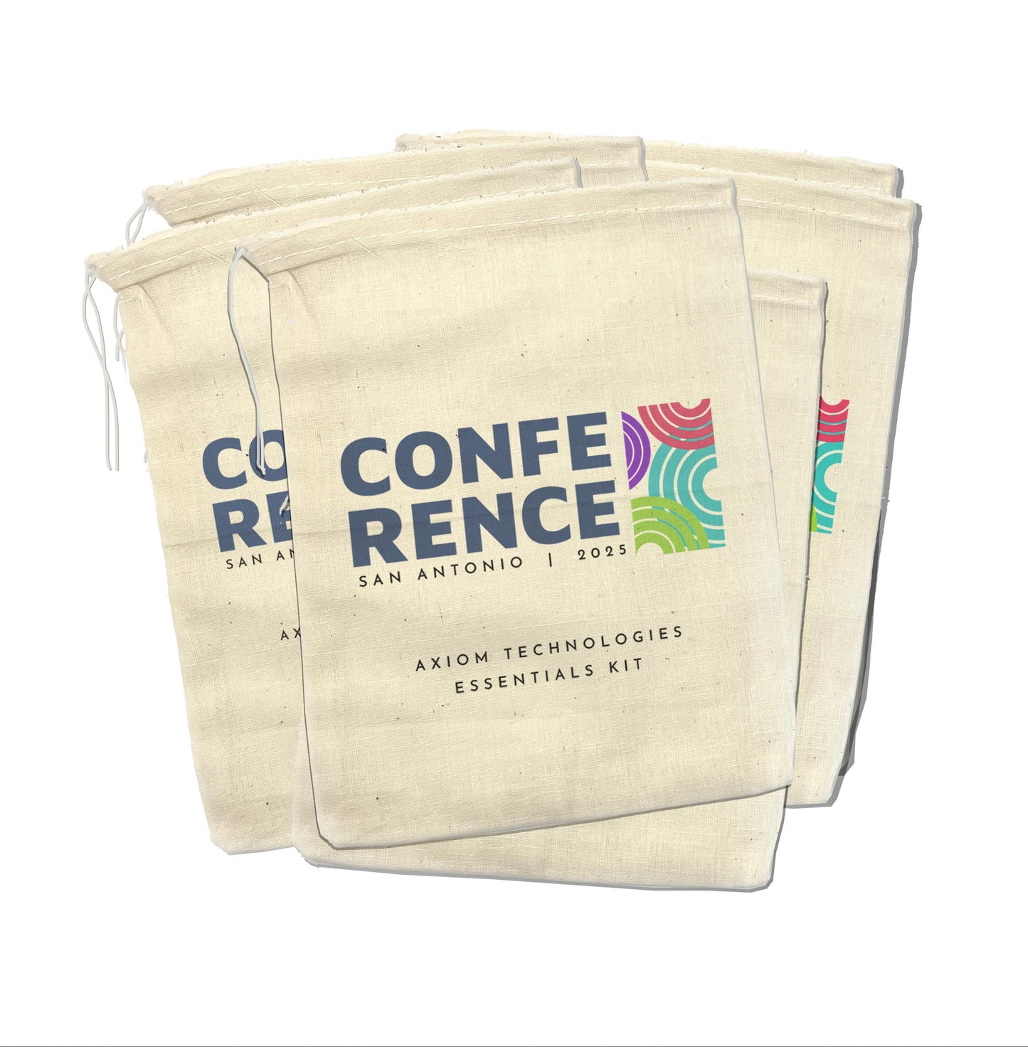 custom convention conference kit bags for companies corporations employee essentials kits travel kits survival kits with your logo custom