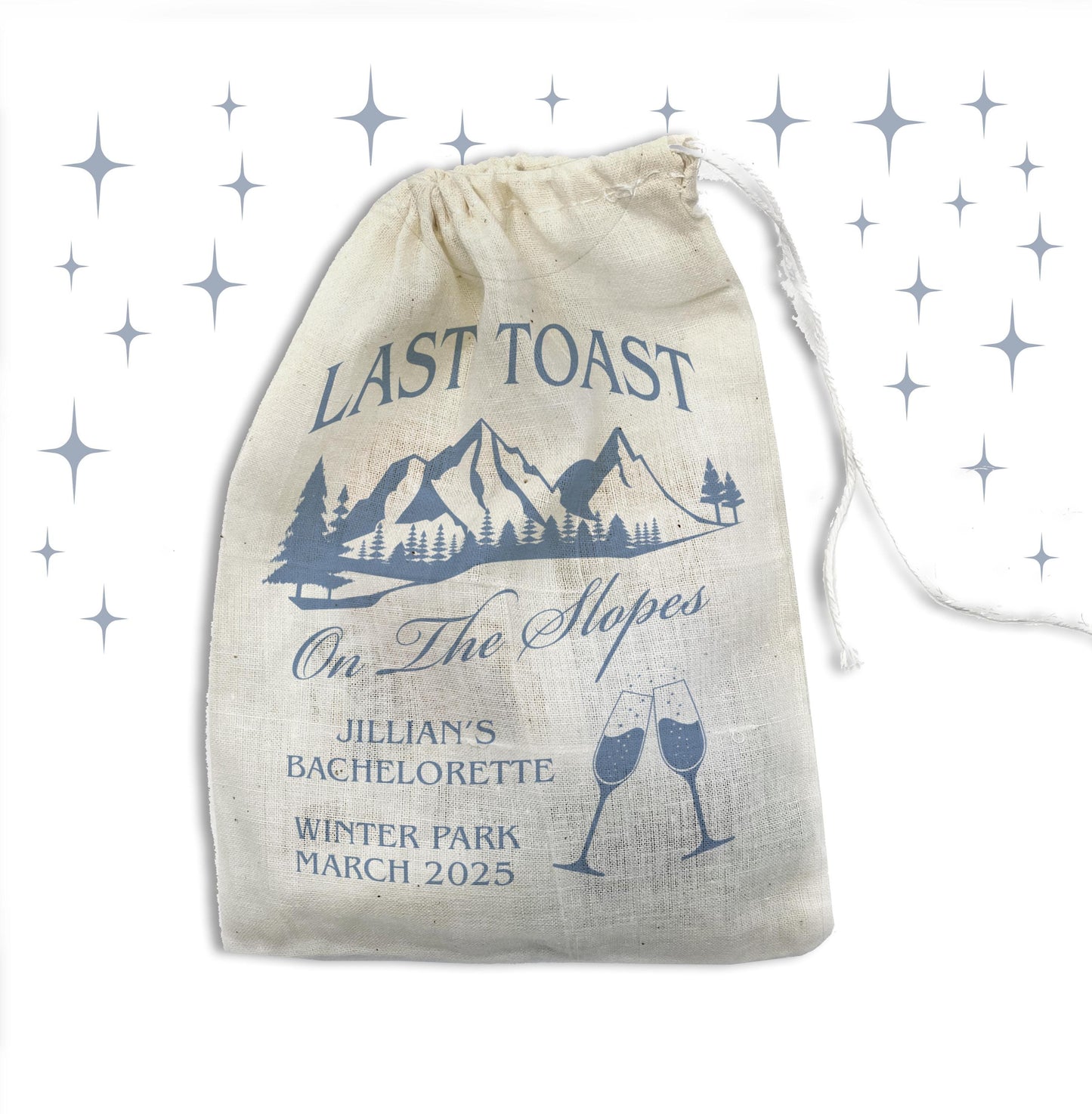 Last toast on the slopes Bachelorette Party Recovery Kits The Bach Club Bachelorette Bachelorette Favors Personalized Luxury Bachelorette