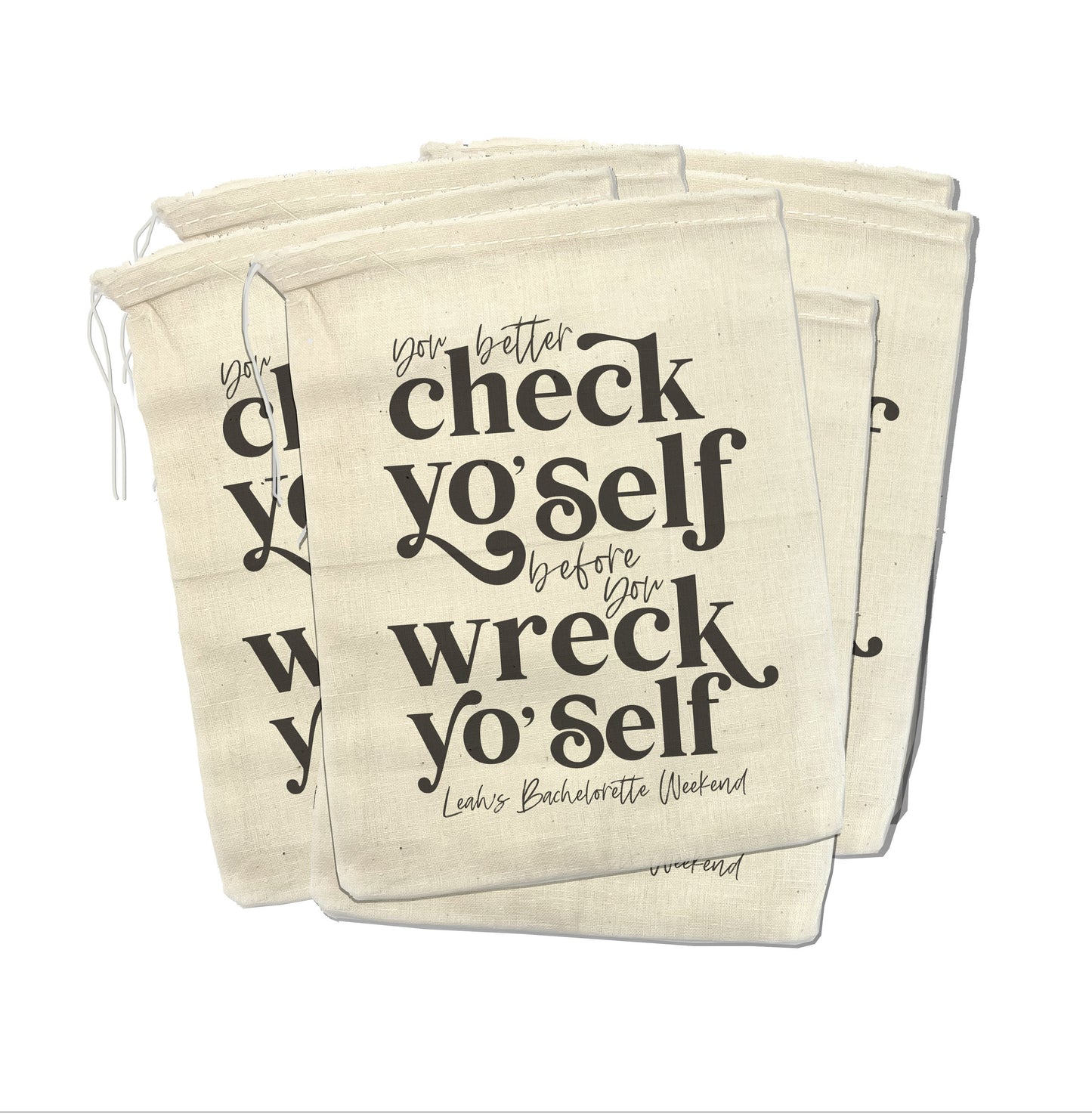 bachelorette party hangover kit check yo self before you wreck yo self funny complete recovery hangover kit bachelor parties survival kit
