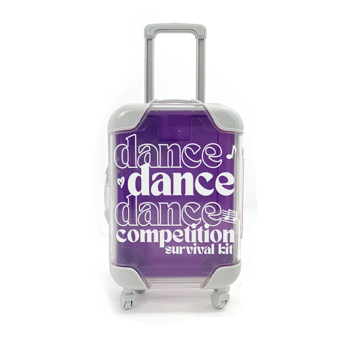 dance competition survival kit cute travel competition mini suitcase favor kit for dancers travel dance competition care kit  favor