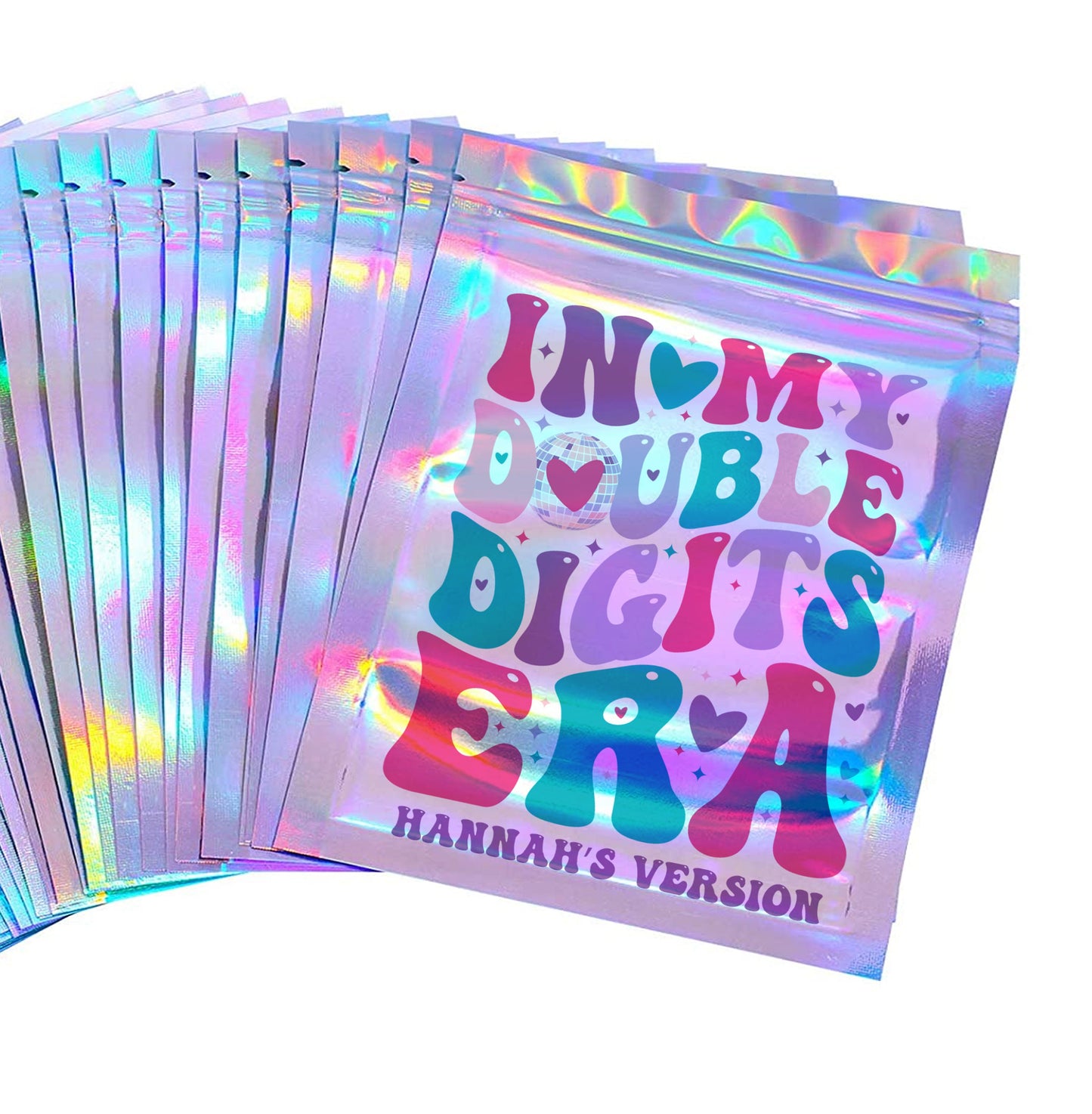 double digits birthday eras party favor bags a new era 10th birthday party favor kits 10th birthday taylor inspired birthday party bags
